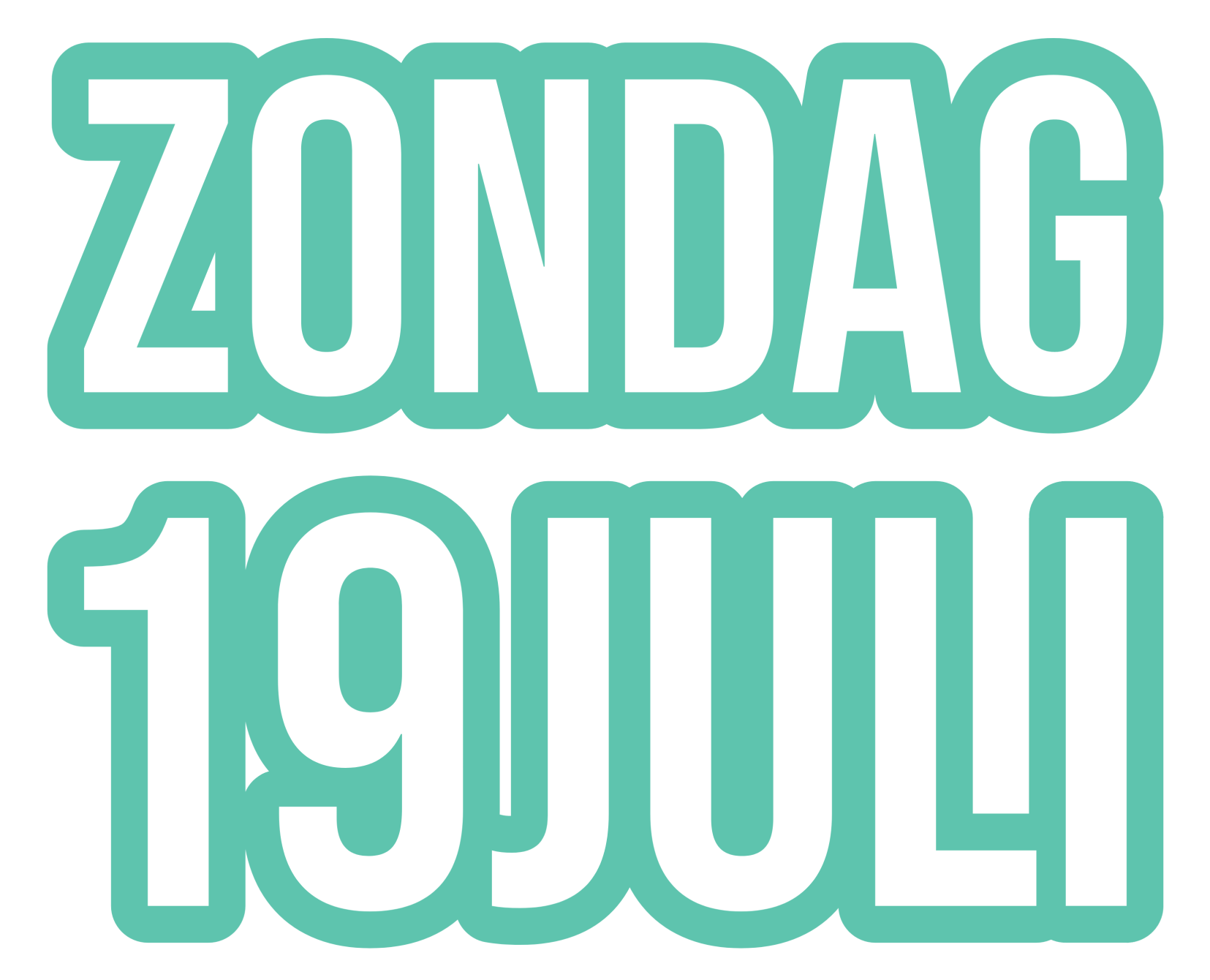 zondag 19 juli